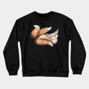 Fennec Fox Kitsune Crewneck Sweatshirt